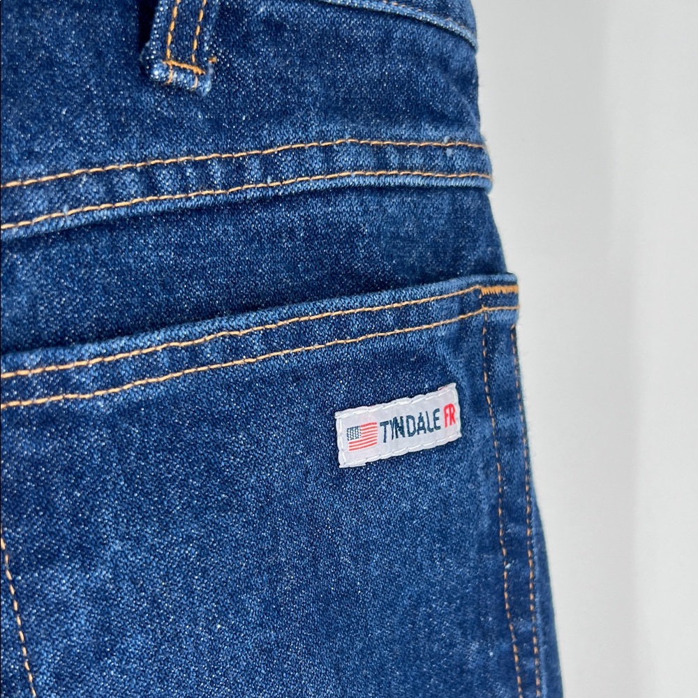 TYNDALE FR Men's Relaxed Fit Blue Jeans - Picture 5 of 9